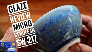 Glaze review. Mayco - Micro Cerulean SW-217