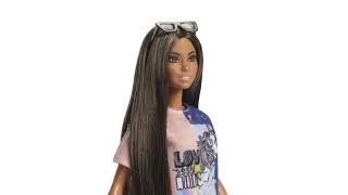 Barbie Fashionistas 103 Doll 2 Tone Graphic Dress | Mattel