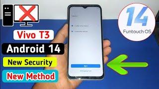 Vivo T3 5G FRP Bypass Android 14 | New Method 2024 | Vivo T3 5G Frp Unlock Without Pc |