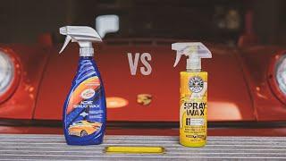 CHEAP VS EXPENSIVE: CHEMICAL GUYS BLAZIN' BANANA SPRAY WAX V TURTLE WAX ICE SPRAY WAX