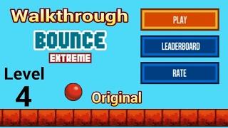 Bounce Classic - Original - (Level 4) 3 STAR Walkthrough & Solutions