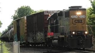 TommyBNSF NOSTALGIA: CSX L395 (J744) Switching Morris, IL
