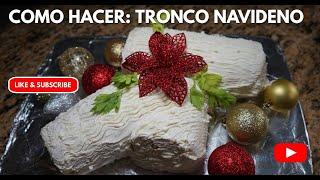 Como Hacer: Tronco Navideño