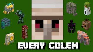 Every Minecraft Golem Ever