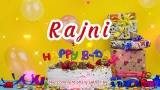 Rajni Happy Birthday to you with best wishes