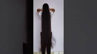 Bun Drop of Long Hair. ️Pooja Mehra Hair Care️#shorts#youtubeshorts.