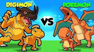 Pixelmon but Pokemon are DIGIMON!? (Minecraft)