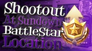 Shootout At Sundown - Secret Battle Star Location - Season 10 Week 2 - Fortnite (Location Guide)