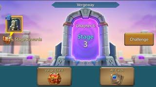 Chapter 6 stage 3 vergeway How to win vergeway chapter 6 stage 3 in Lords mobile