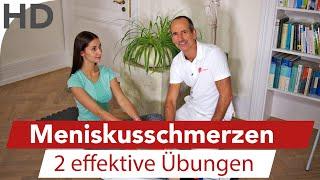 Meniskus Schmerzen -  2 Übungen bei Knieschmerzen und Schmerzen im Meniskus