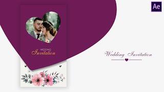 Instagram Wedding Invitation In After Effects | After Effects Tutorial | Effect For You