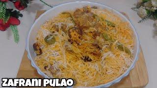 mutton zafrani pulao recipe ||tasty and juicy  zafrani pulao recipe by cooking with meerab style 