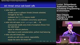 Application Design for  Functional Programming  Environments - Lucius Schoenbaum - NoFUN