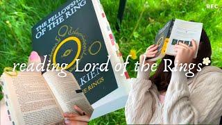 reading Lord of the Rings for the first time ️ finding a new fave book vlog