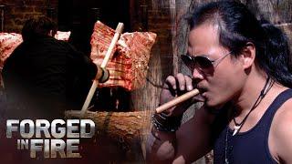 Viking Battle Axe Chops Up the Final Round | Forged in Fire (Season 1)