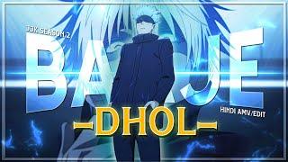 Jujutsu kaisen - Nagad sang dhol | [hindi edit/amv] | Navami special