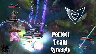 SSG - Perfect Team Synergy (C9 vs. SSG) [Worlds 2016]