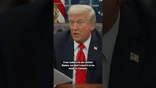 Donald Trump says Canada should become 51st state to avoid tariffs