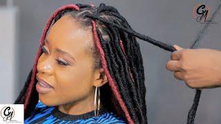 The Easiest Method For Locs Installation Of 5STAR LOCS  From DARLING UGANDA . Detailed Tutorial