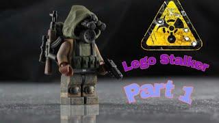 Лего сталкер , серия 1/Lego stop motion stalker animation.