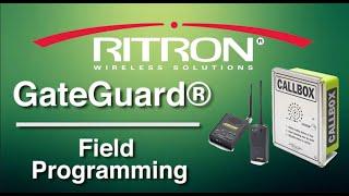 Field Programming 2 Gate Setup Ritron GateGuard® Wireless Access  Control System