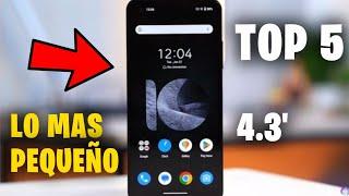 Los 5 MEJORES CELULARES PEQUEÑOS 2024