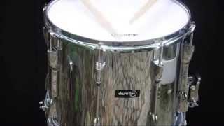 drum-tec Marching - Street Line CHROME Marching Snare Drum 14" x 12"