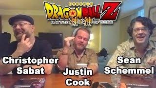 DBZ: Battle of Gods- Sean Schemmel, Christopher Sabat and Justin Cook Interview