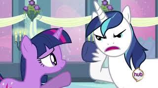 Shining Armor tells Twilight off