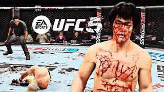  Bruce Lee vs Marlon Moraes  | The Dragon Meets the Magic (EA SPORTS UFC 5) (4K HDR) MR. JOJO