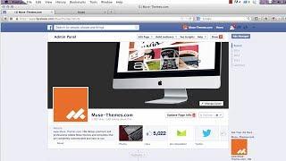 Adobe Muse Tech Tips |  Facebook Widget 2014 Tutorial by MuseThemes.com