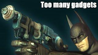 Arkham City: Batman has too many gadgets