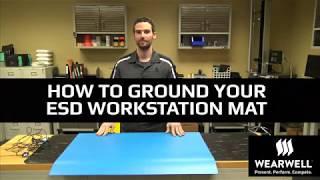 How To Ground Your ESD Workstation Mat | Wearwell