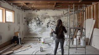 A beautiful woman secretly renovates her father's old house and it will make him happy