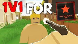 If you beat me, you will get a MYTHICAL Skin - Unturned 1vs1