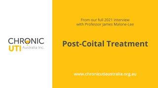 Is Post-Coital Antibiotic Treatment Effective for Chronic UTI with Professor James Malone-Lee