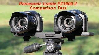 Panasonic Lumix FZ1000 II comparison test with the original  FZ1000