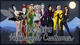 The Sims 4 Create a Sim | Halloween Costumes | Harley Quinn, Joker, and More