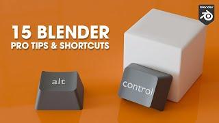 Explaining 15 Pro Blender Modeling Tips & Shortcuts Using Just a Cube | Blender 4.0 Tutorial