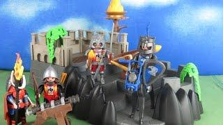 Playmobil Ritter deutsch: Bastion (Ritterburg) der Knights aufbau & Review