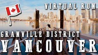 REDMILL | Virtual un - VANCOUVER - GRANVILLE -  CANADA #treadmill #virtualrun