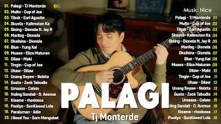 PALAGI - TJ Monterde  Best OPM Tagalog Love Songs With Lyrics 2025 Playlist  OPM Trending 2025