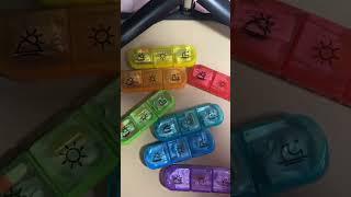 Pill Box 7 Day 21 Grid Medicine Box #medicine #box #pillbox #sevendays #health #meds #dailyroutine