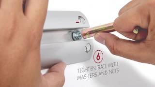 BIKE STORAGE: How to install 6 Bike Wall Rack by PRO BIKE TOOL - Concrete or Masonry Walls