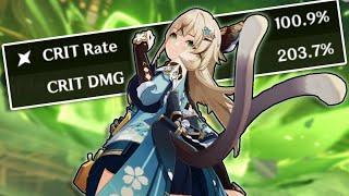 Kirara, but Main DPS! (100% CRIT Rate)