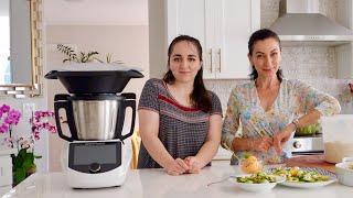 ChefRobot Ultracook Review | Peach Sorbet | Chicken Stew | Salads | Heghineh Cooking Show