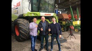 Огляд привезеного комбайна Claas Lexion 560 для нашого замовника