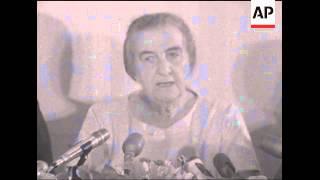 SYND-14/8/69 GOLDA MEIR HOLDS PRESS CONFERENCE