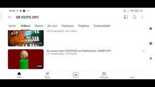 O Canal SR EDITS OFC Postou Um Vídeo Há 9 Dias