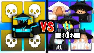 1 vs 5 Clutch Challenge in Roblox Rivals..